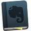 Evernote Blue Icon 64x64 png